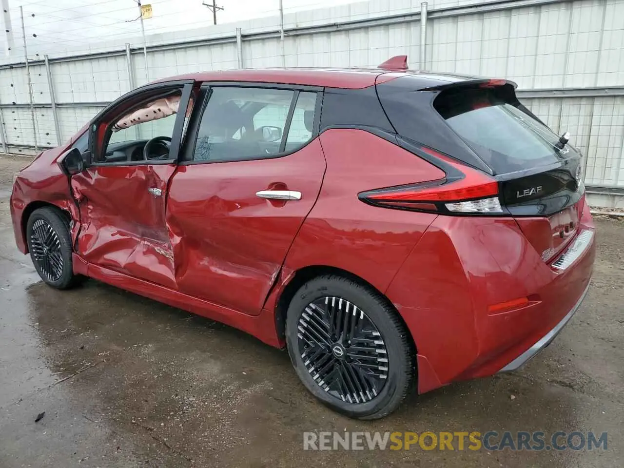 2 Фотография поврежденного автомобиля 1N4CZ1CV9PC552403 NISSAN LEAF 2023