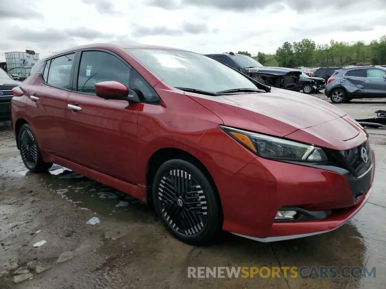 4 Фотография поврежденного автомобиля 1N4CZ1CV9PC552403 NISSAN LEAF 2023