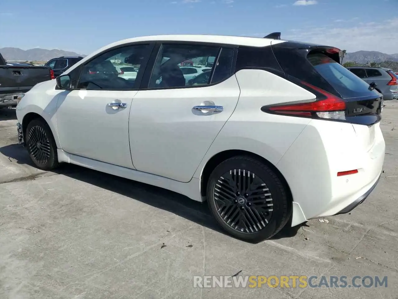 2 Photograph of a damaged car 1N4CZ1CVXPC557206 NISSAN LEAF 2023