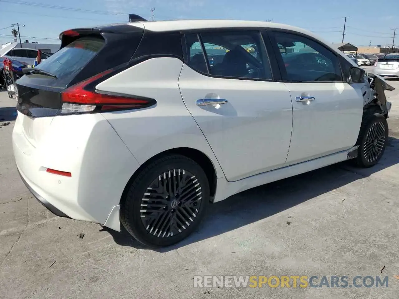 3 Photograph of a damaged car 1N4CZ1CVXPC557206 NISSAN LEAF 2023