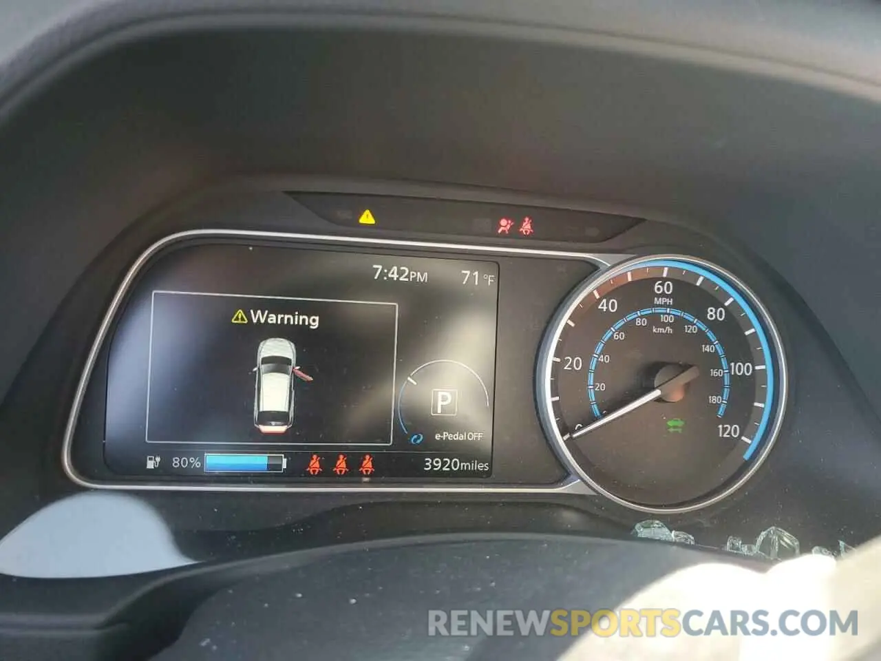 9 Фотография поврежденного автомобиля 1N4AZ1BV6RC556582 NISSAN LEAF 2024