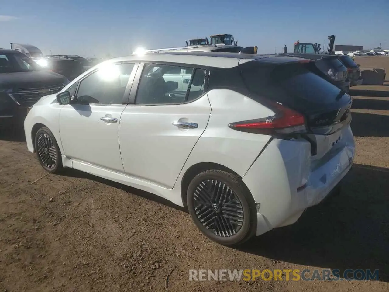 2 Photograph of a damaged car 1N4CZ1CV5RC553051 NISSAN LEAF 2024