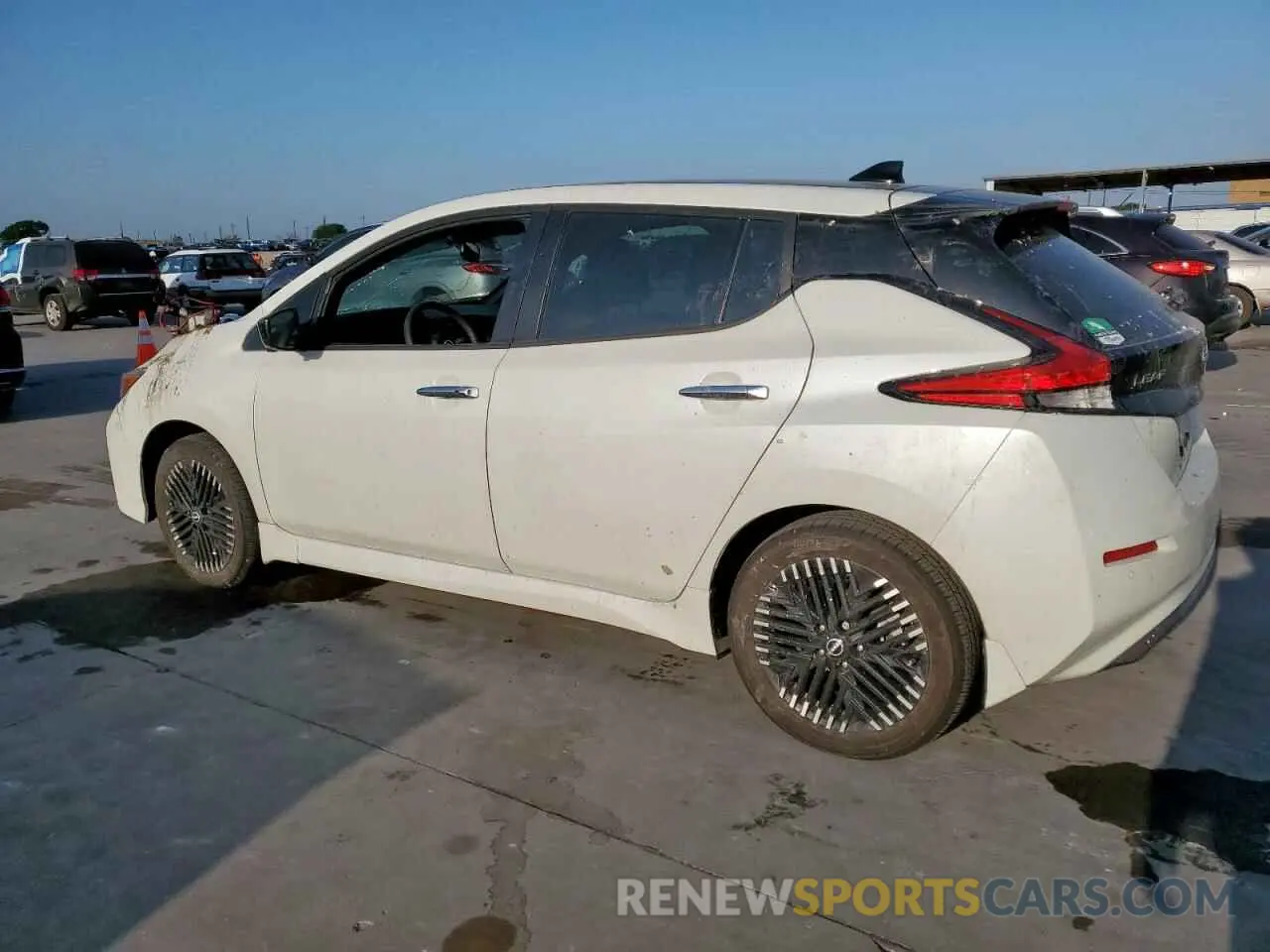 2 Photograph of a damaged car 1N4CZ1CV7RC551740 NISSAN LEAF 2024