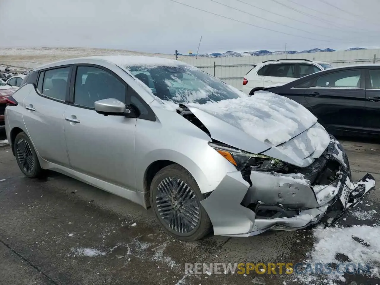 4 Фотография поврежденного автомобиля 1N4CZ1CV7RC553147 NISSAN LEAF 2024
