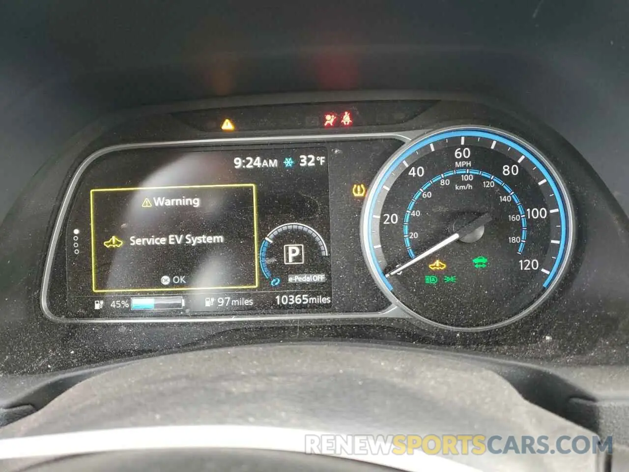 9 Фотография поврежденного автомобиля 1N4CZ1CV7RC553147 NISSAN LEAF 2024