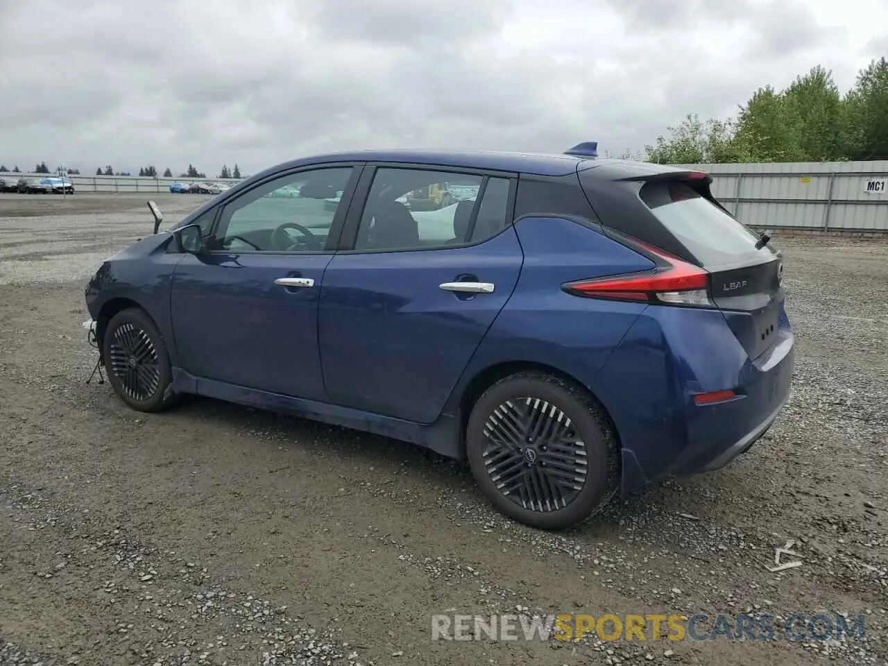 2 Photograph of a damaged car 1N4CZ1CV8RC554825 NISSAN LEAF 2024