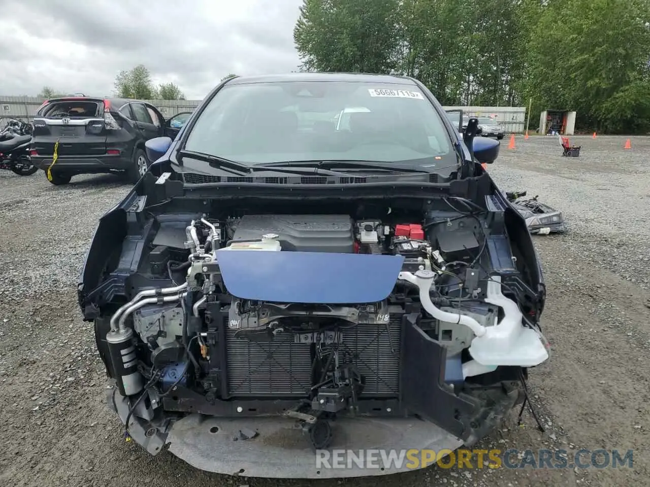 5 Photograph of a damaged car 1N4CZ1CV8RC554825 NISSAN LEAF 2024