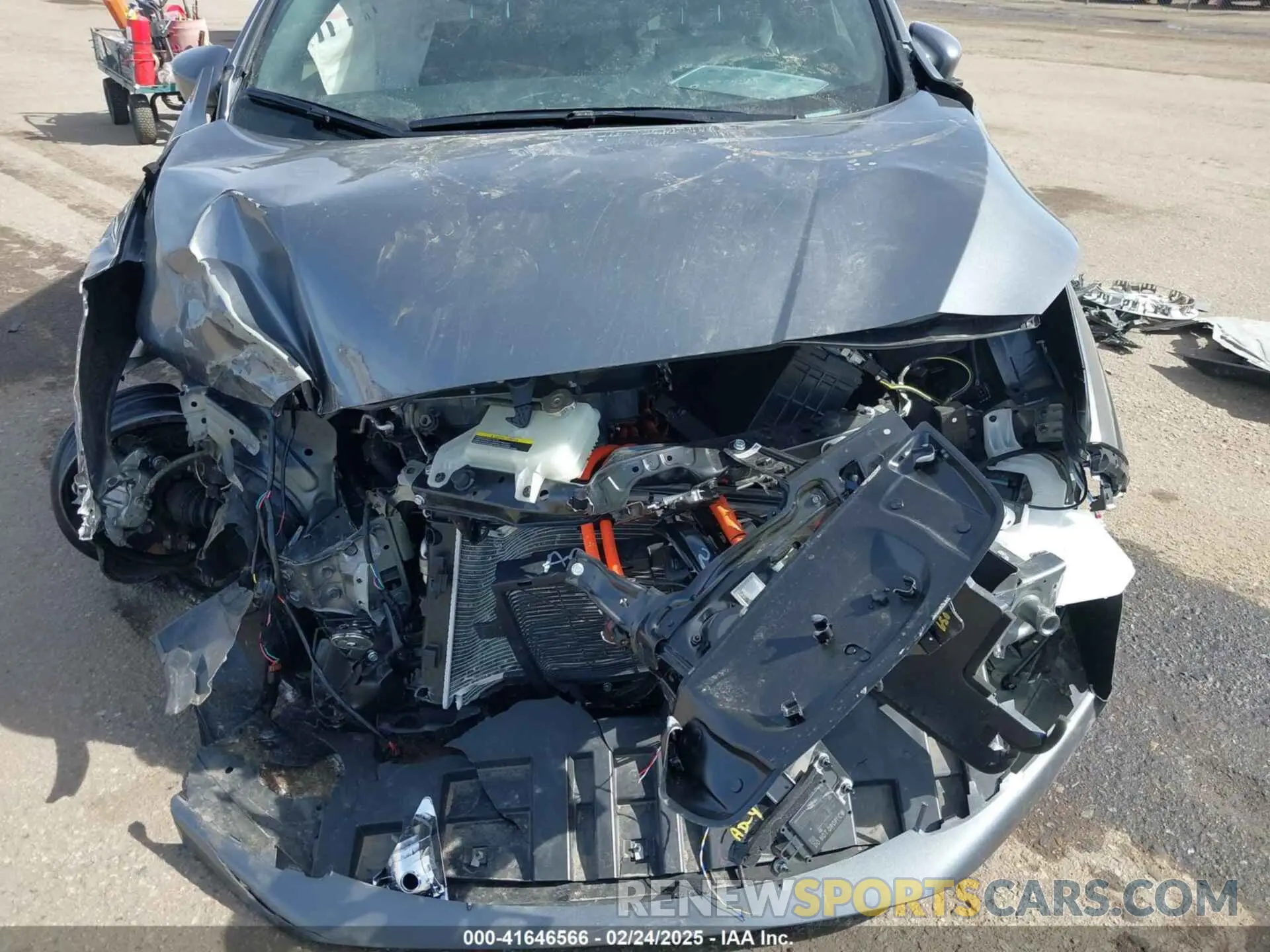 6 Фотография поврежденного автомобиля 1N4AZ1BV6SC550092 NISSAN LEAF 2025