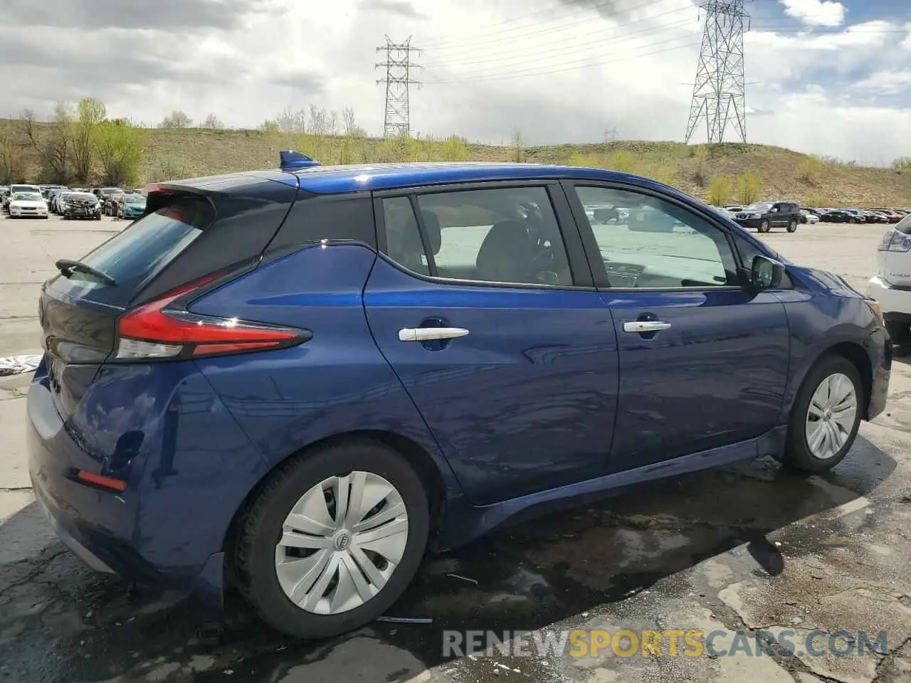 3 Photograph of a damaged car 1N4AZ1BV6SC558659 NISSAN LEAF 2025