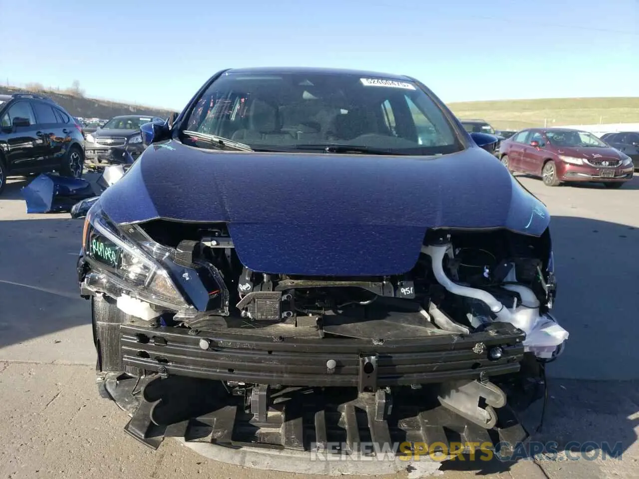 5 Photograph of a damaged car 1N4AZ1BV9SC562835 NISSAN LEAF 2025