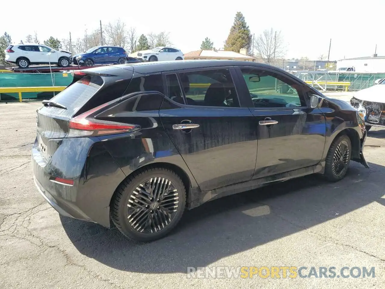 3 Photograph of a damaged car 1N4CZ1CV0SC566585 NISSAN LEAF 2025
