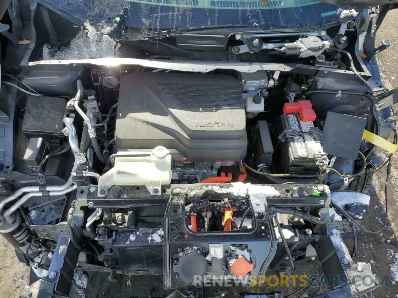 11 Photograph of a damaged car 1N4CZ1CV1SC557488 NISSAN LEAF 2025