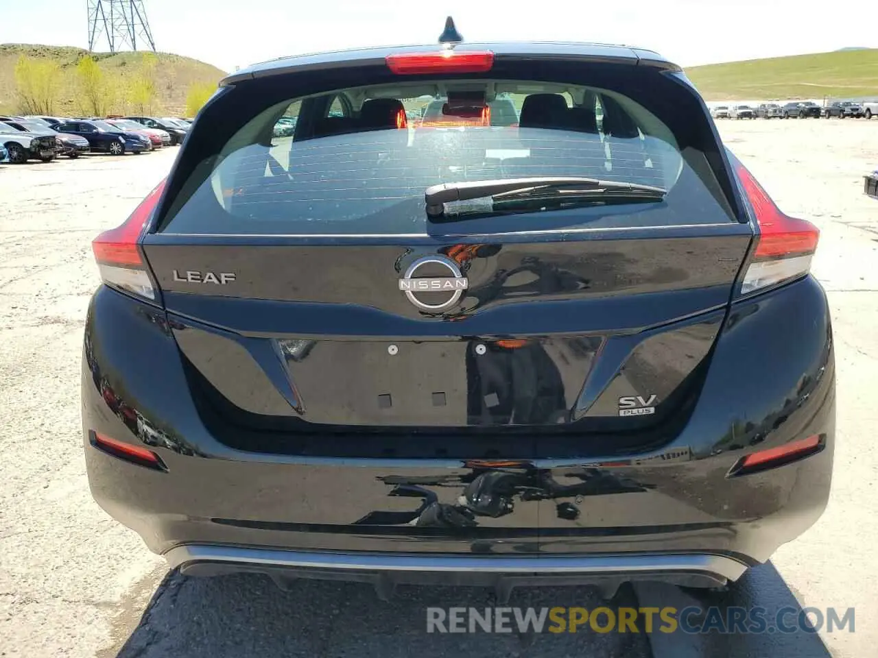 6 Photograph of a damaged car 1N4CZ1CV2SC565518 NISSAN LEAF 2025