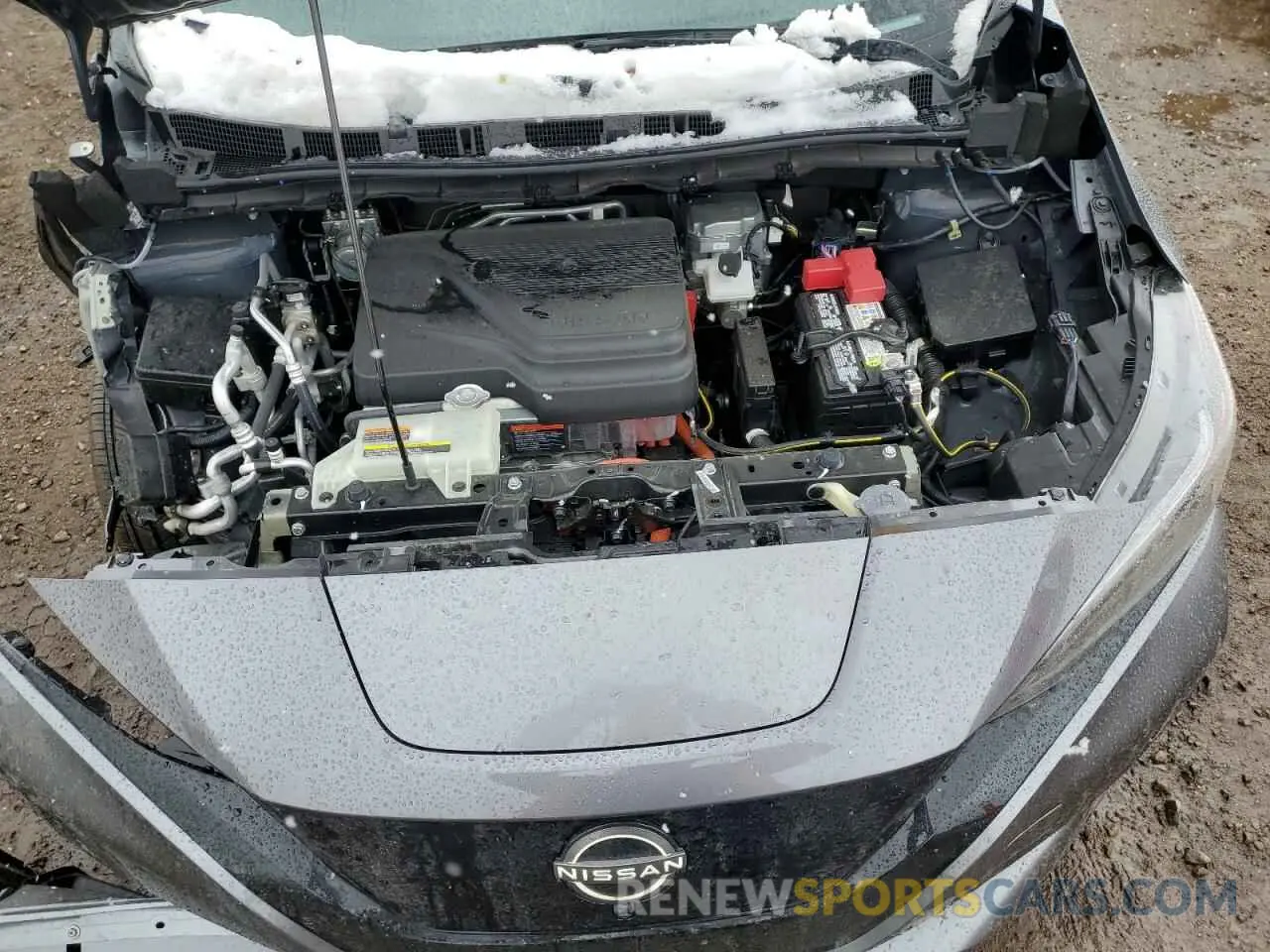 11 Photograph of a damaged car 1N4CZ1CV9SC557643 NISSAN LEAF 2025