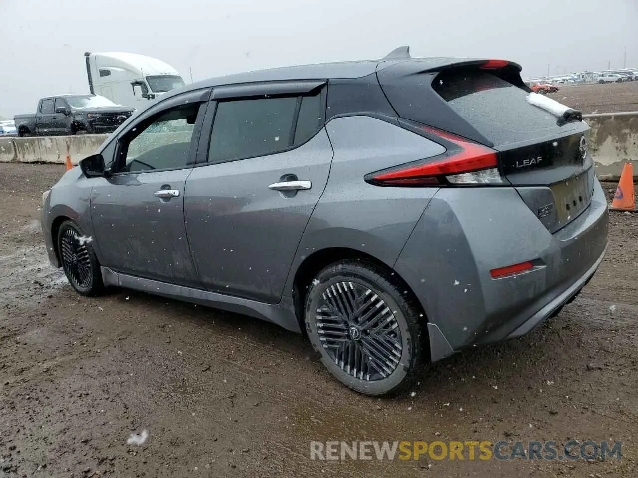 2 Photograph of a damaged car 1N4CZ1CV9SC557643 NISSAN LEAF 2025