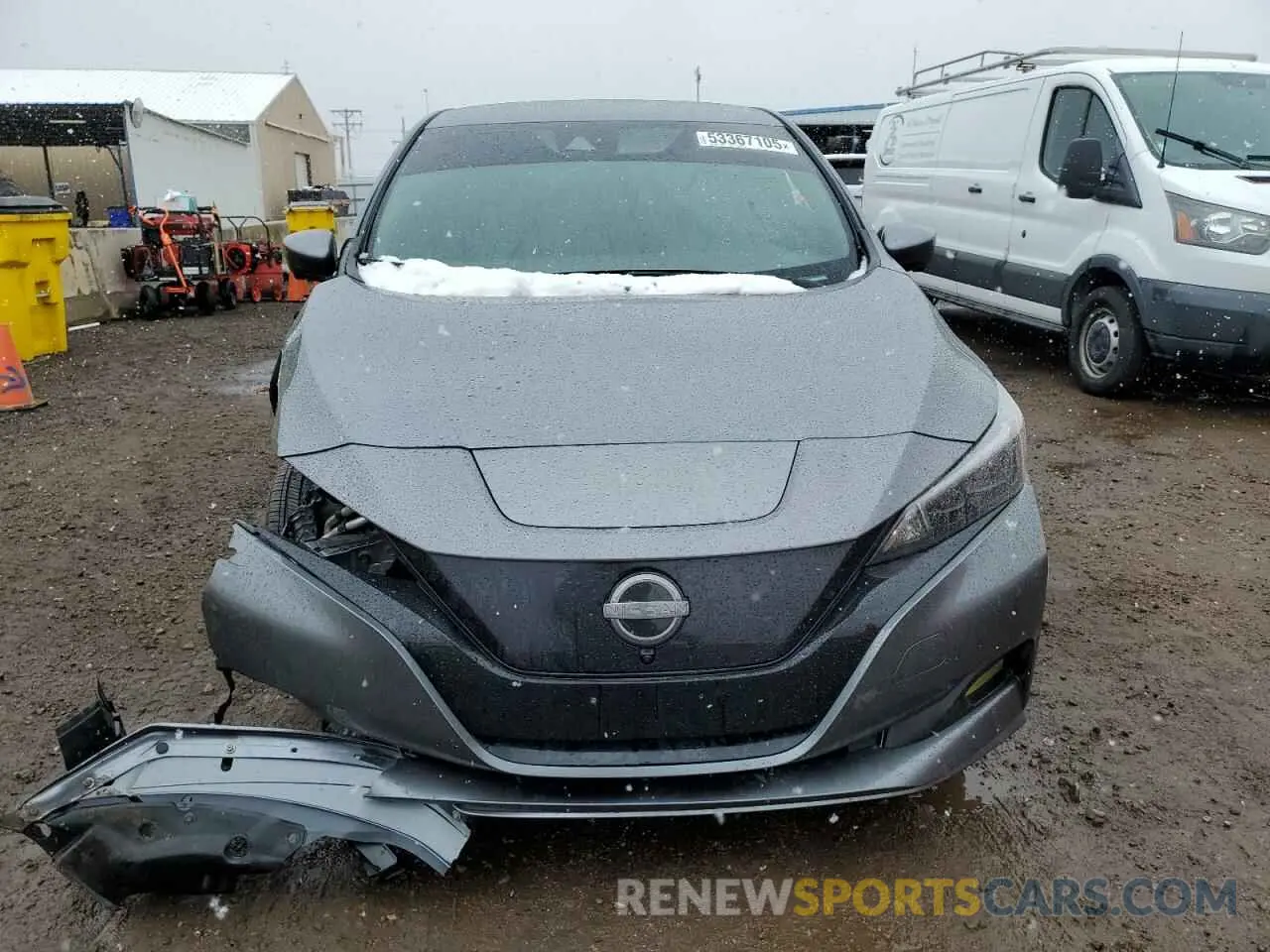 5 Photograph of a damaged car 1N4CZ1CV9SC557643 NISSAN LEAF 2025