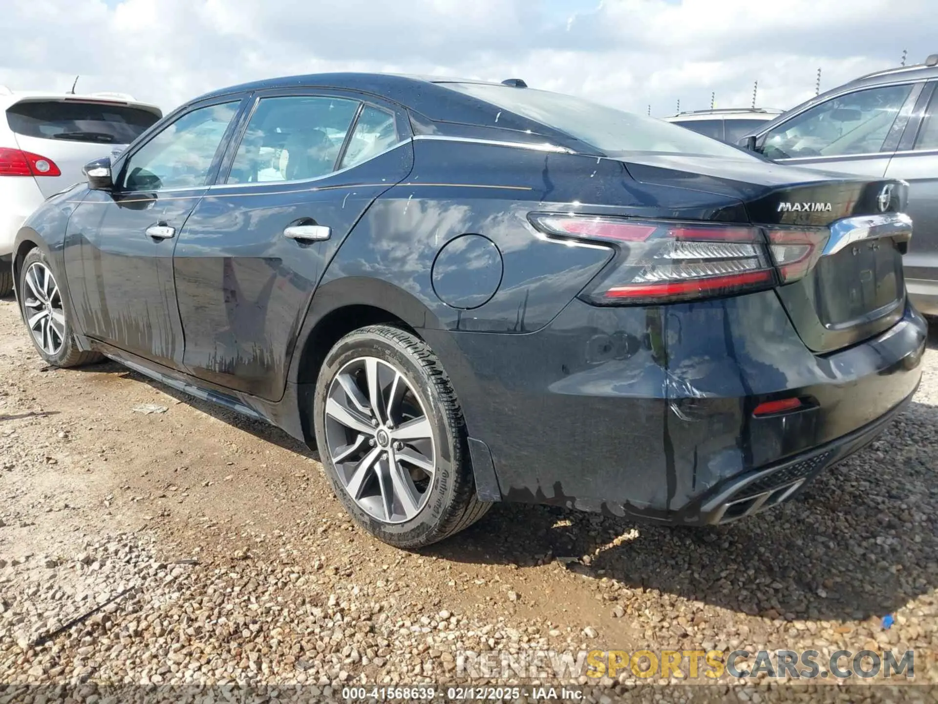 3 Photograph of a damaged car 1N4AA6AV0KC361850 NISSAN MAXIMA 2019