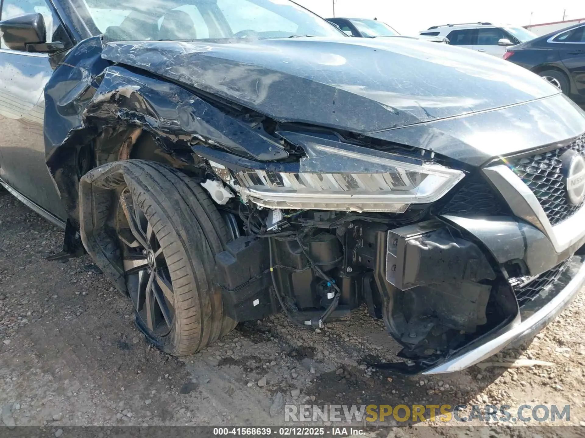 6 Photograph of a damaged car 1N4AA6AV0KC361850 NISSAN MAXIMA 2019