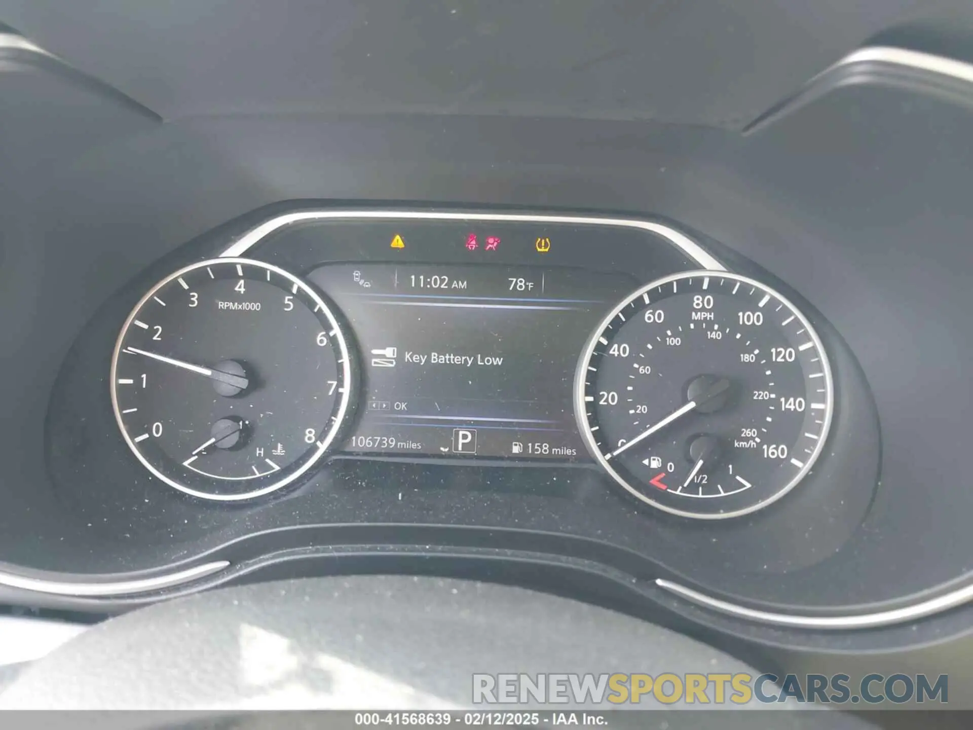 7 Photograph of a damaged car 1N4AA6AV0KC361850 NISSAN MAXIMA 2019
