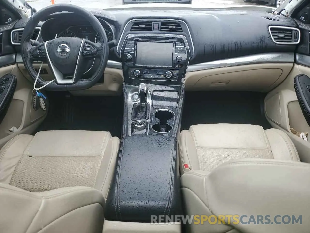 8 Фотография поврежденного автомобиля 1N4AA6AV0KC371116 NISSAN MAXIMA 2019