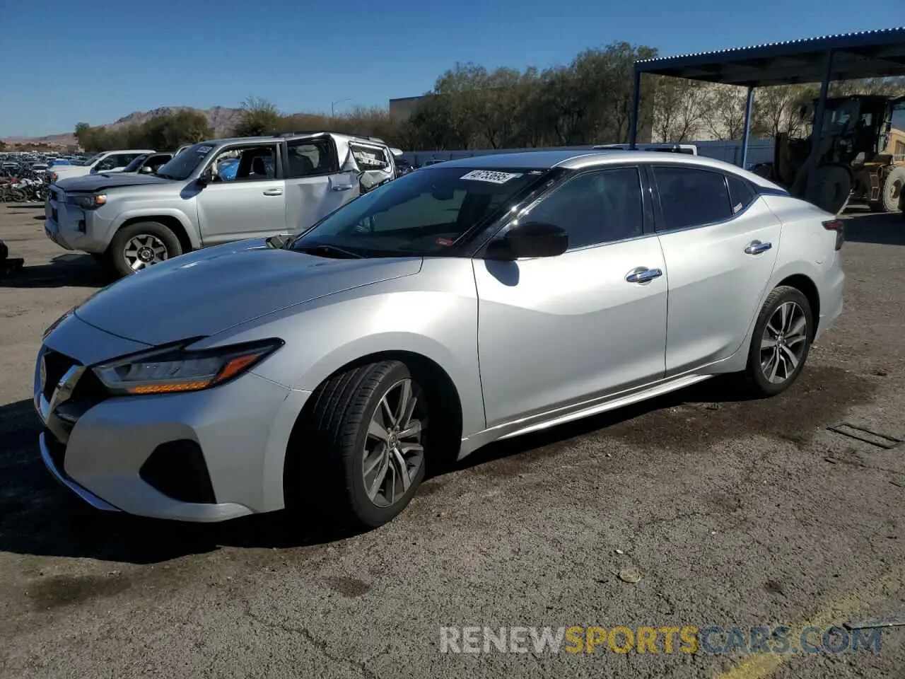 1 Photograph of a damaged car 1N4AA6AV0KC382231 NISSAN MAXIMA 2019