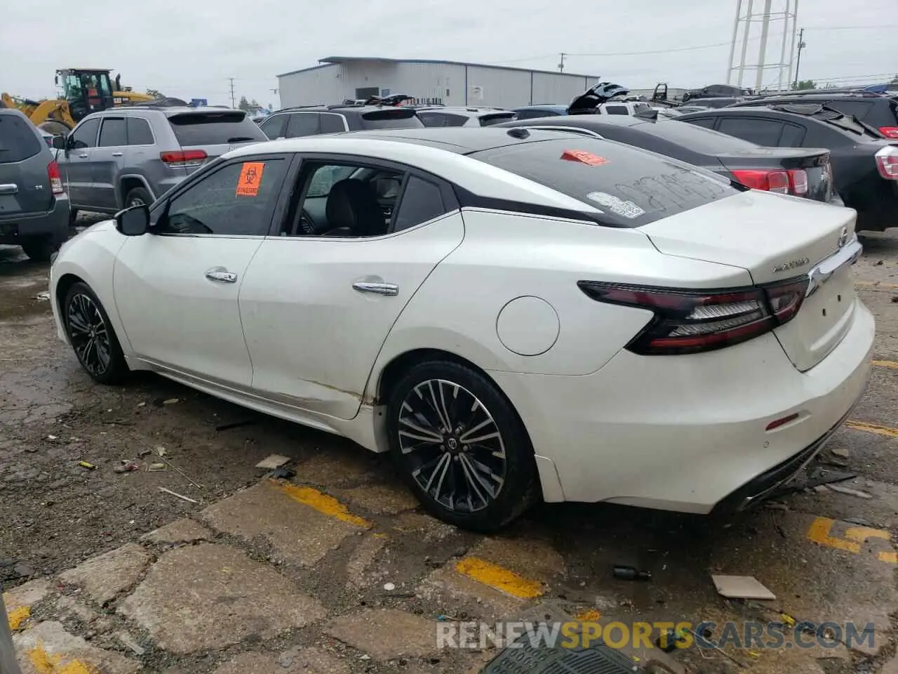 2 Photograph of a damaged car 1N4AA6AV1KC366409 NISSAN MAXIMA 2019