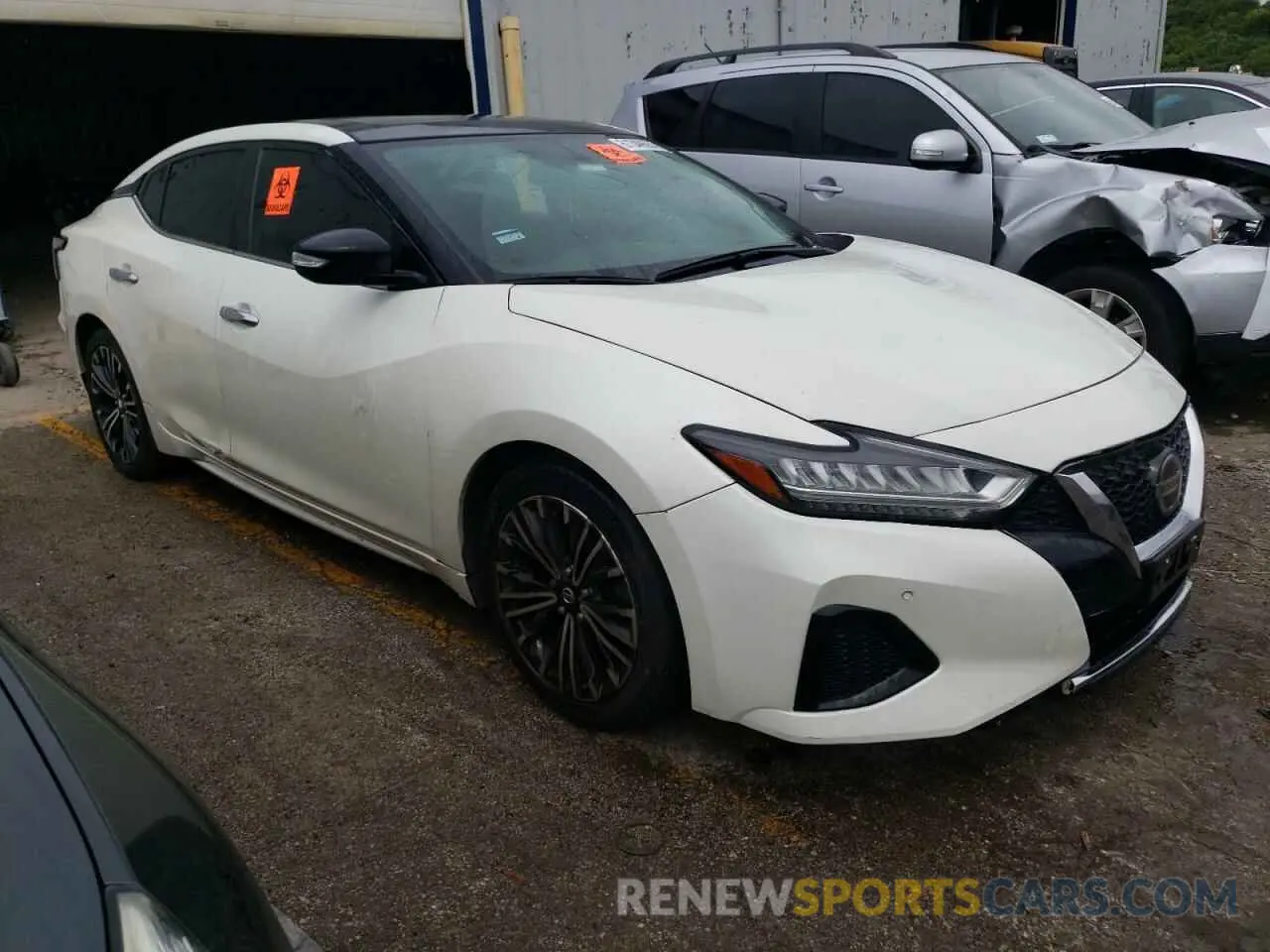 4 Photograph of a damaged car 1N4AA6AV1KC366409 NISSAN MAXIMA 2019