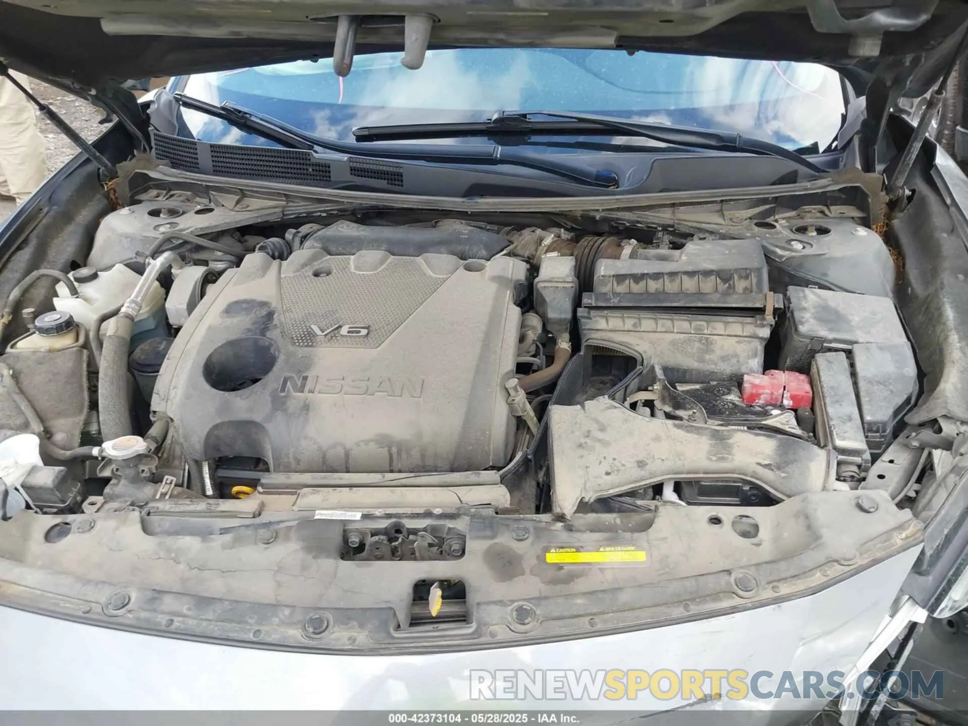 10 Photograph of a damaged car 1N4AA6AV1KC371237 NISSAN MAXIMA 2019