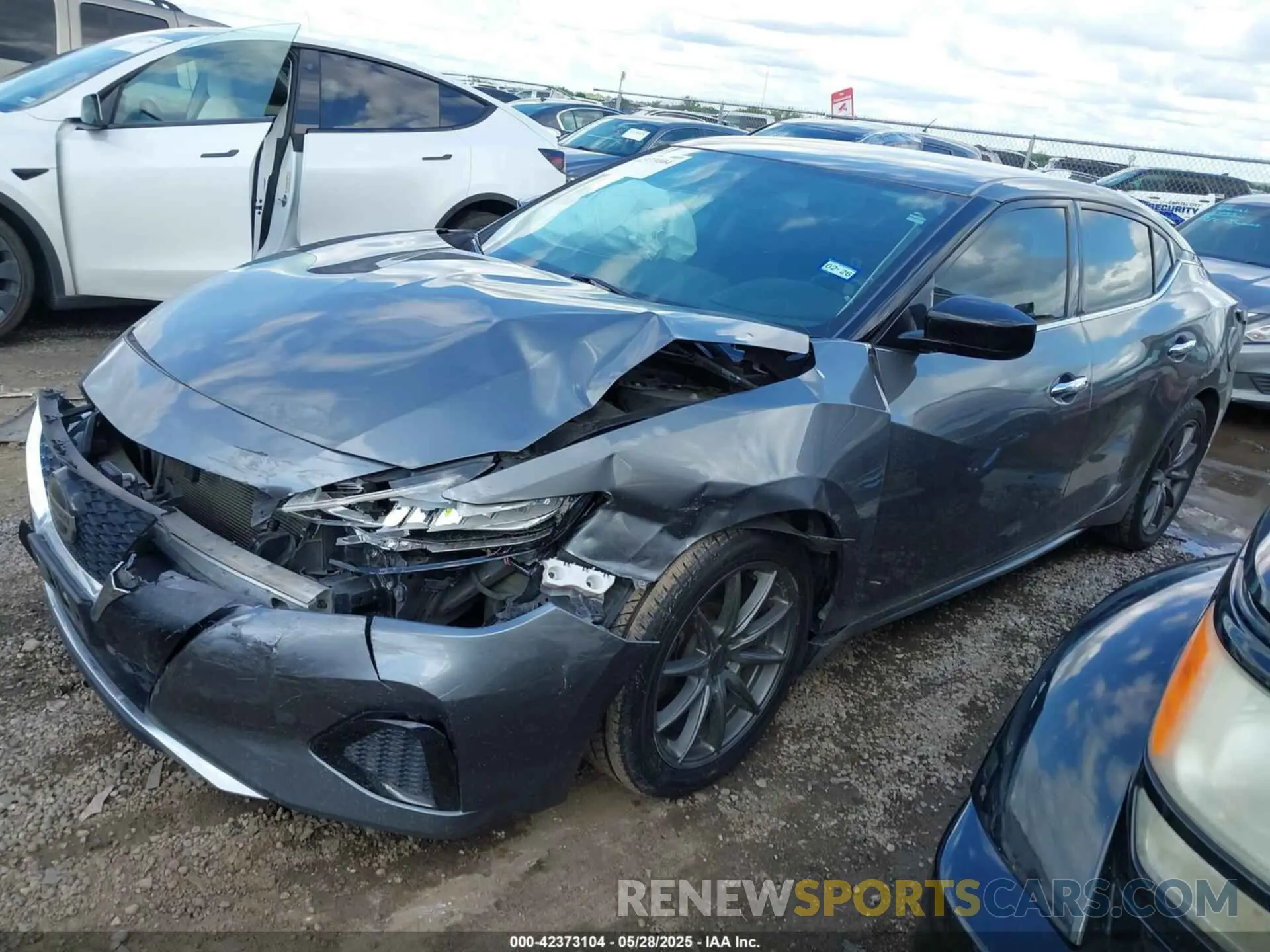 2 Photograph of a damaged car 1N4AA6AV1KC371237 NISSAN MAXIMA 2019