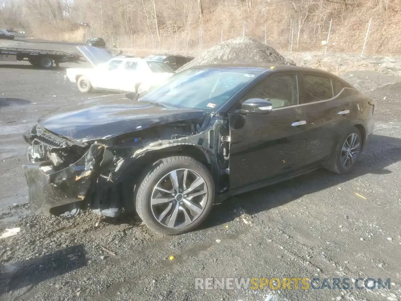 1 Photograph of a damaged car 1N4AA6AV1KC372727 NISSAN MAXIMA 2019