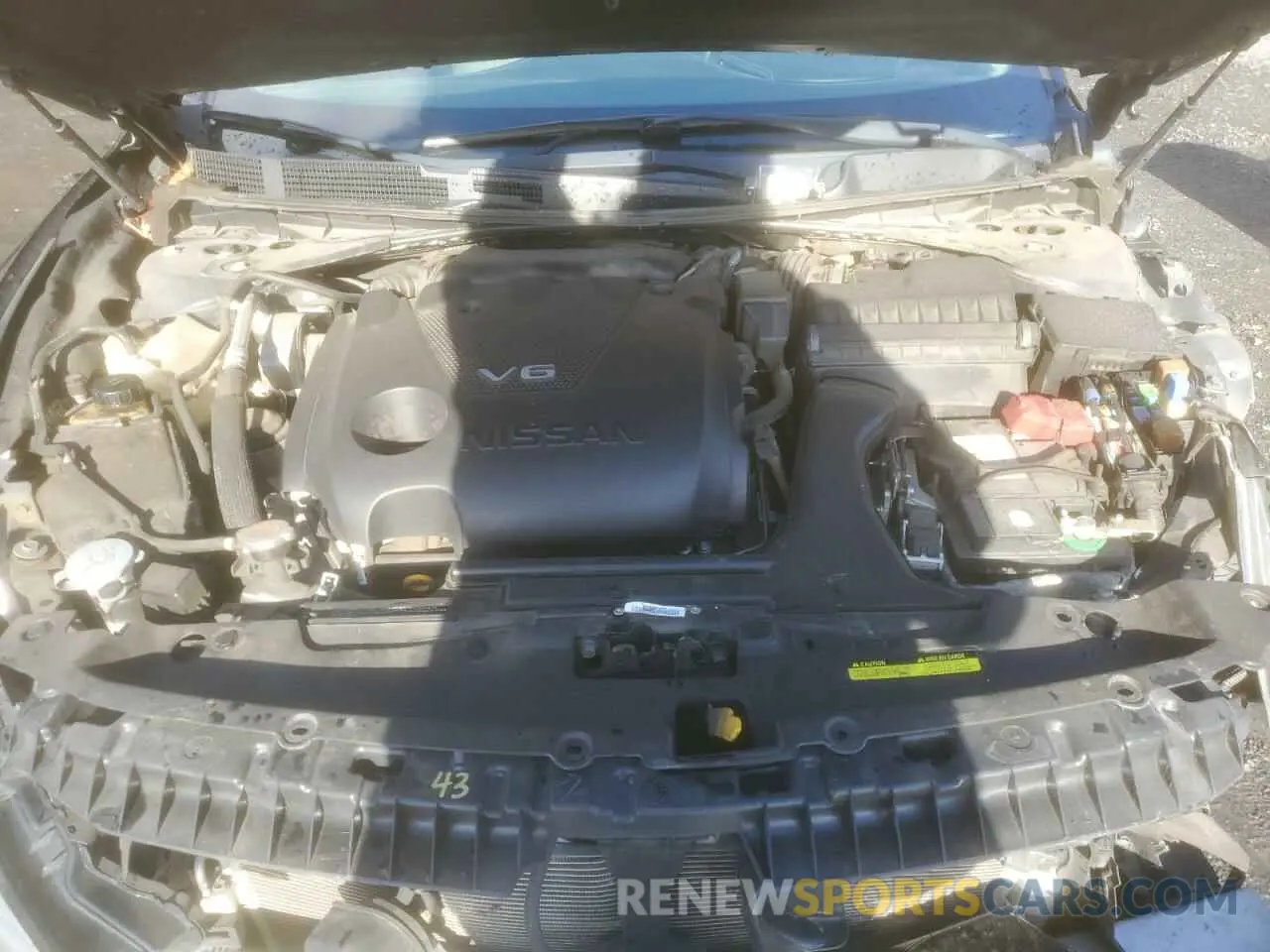 13 Photograph of a damaged car 1N4AA6AV1KC372727 NISSAN MAXIMA 2019