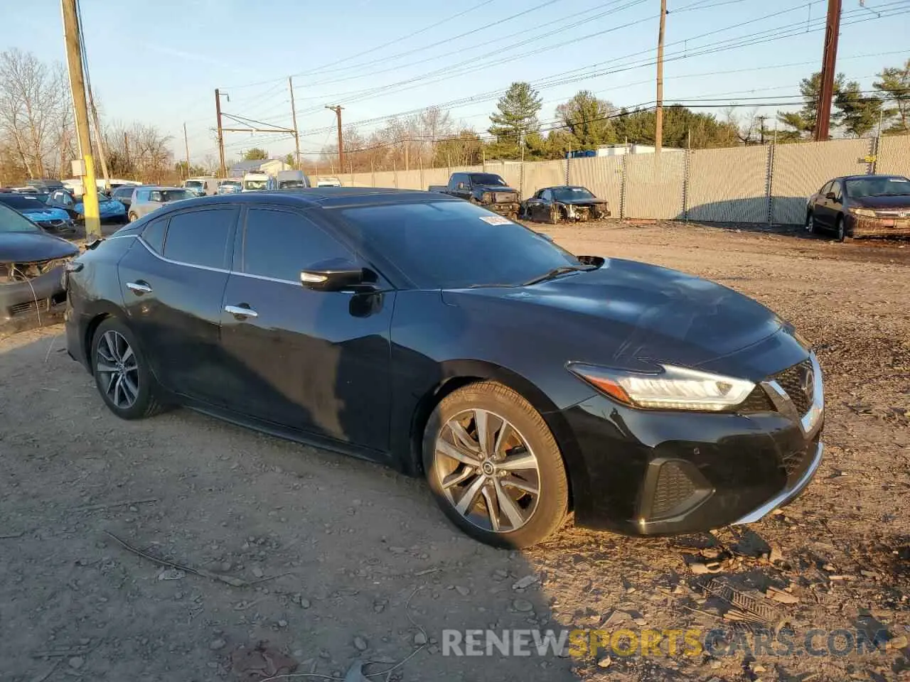 4 Photograph of a damaged car 1N4AA6AV2KC369965 NISSAN MAXIMA 2019