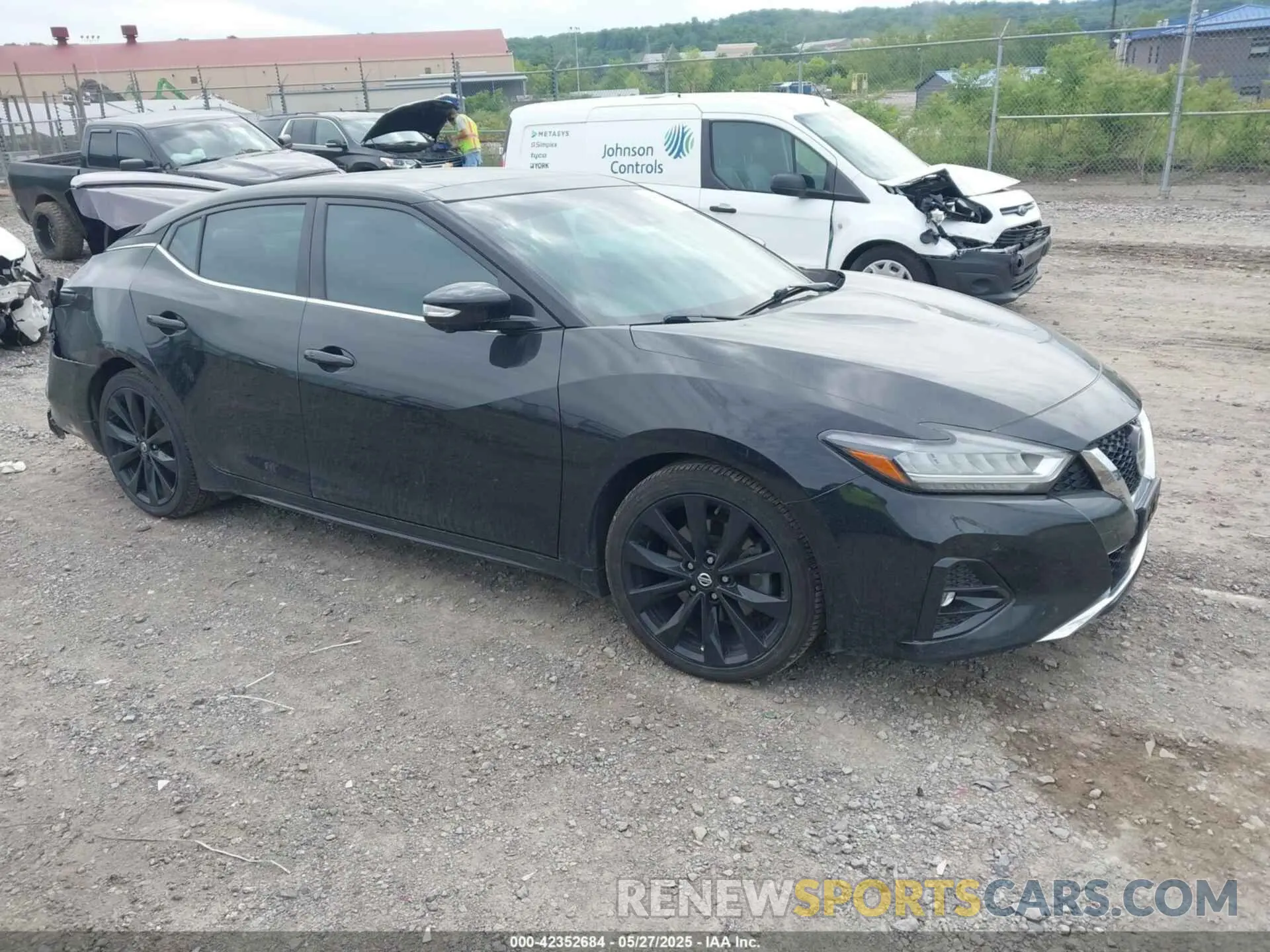 1 Photograph of a damaged car 1N4AA6AV2KC379489 NISSAN MAXIMA 2019
