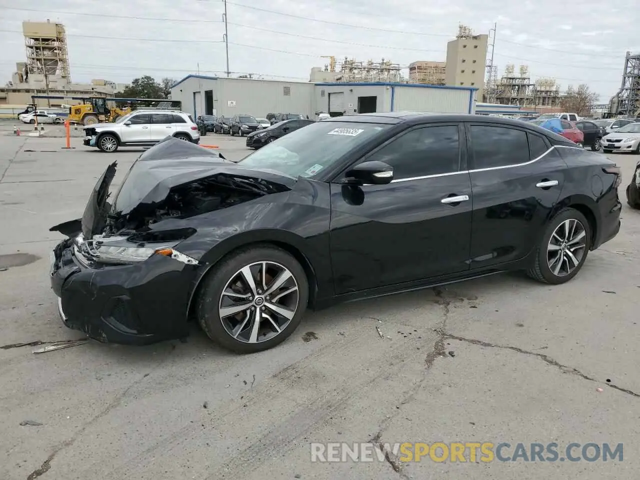 1 Photograph of a damaged car 1N4AA6AV3KC365956 NISSAN MAXIMA 2019