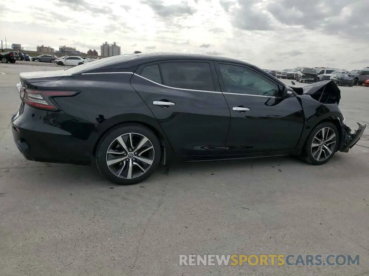 3 Photograph of a damaged car 1N4AA6AV3KC365956 NISSAN MAXIMA 2019