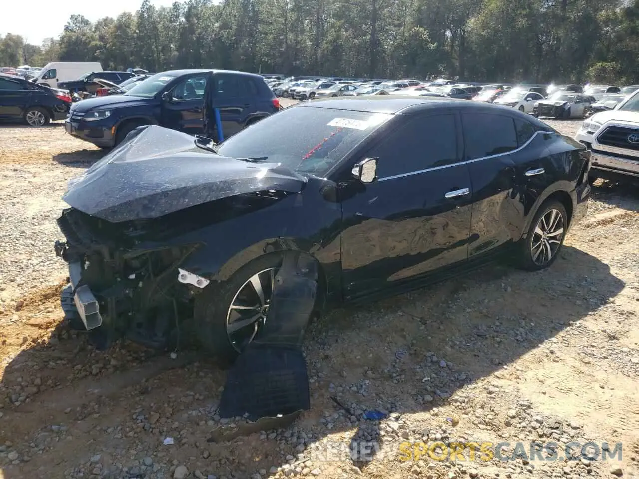 1 Photograph of a damaged car 1N4AA6AV3KC369215 NISSAN MAXIMA 2019