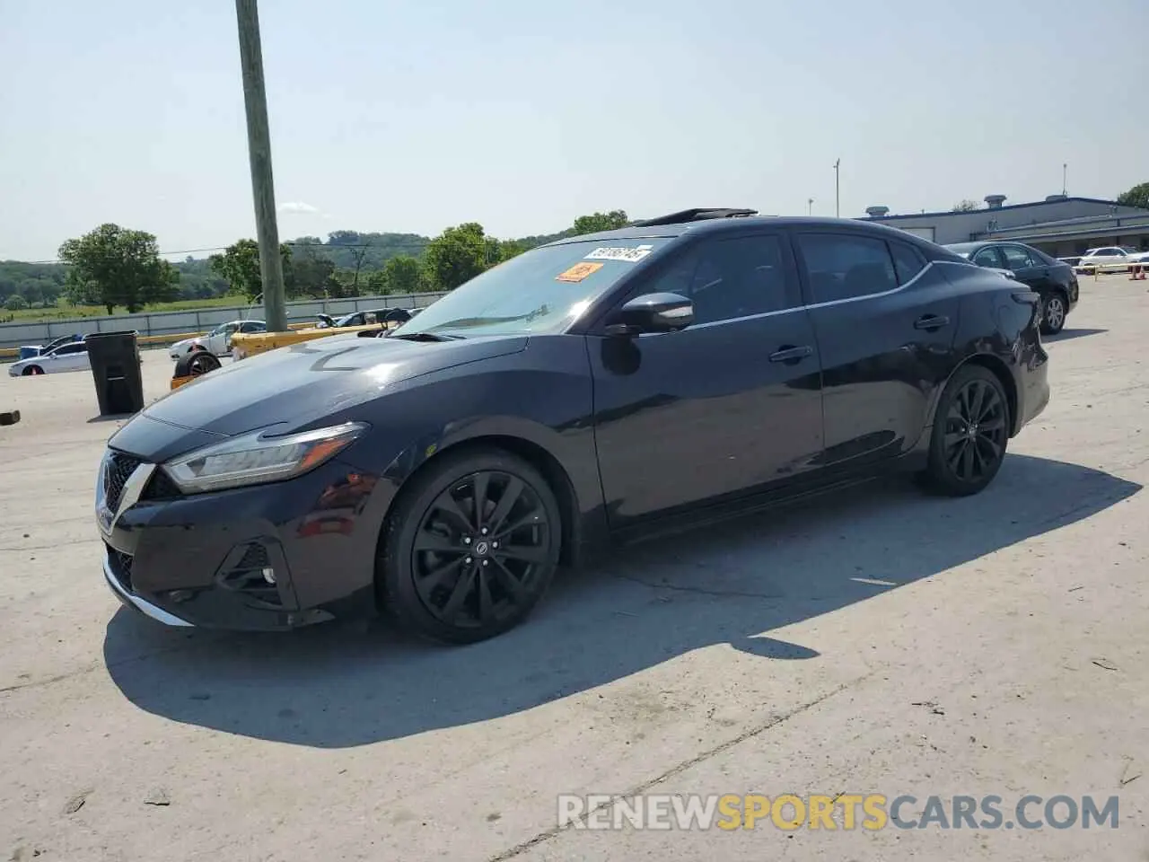 1 Photograph of a damaged car 1N4AA6AV4KC374004 NISSAN MAXIMA 2019