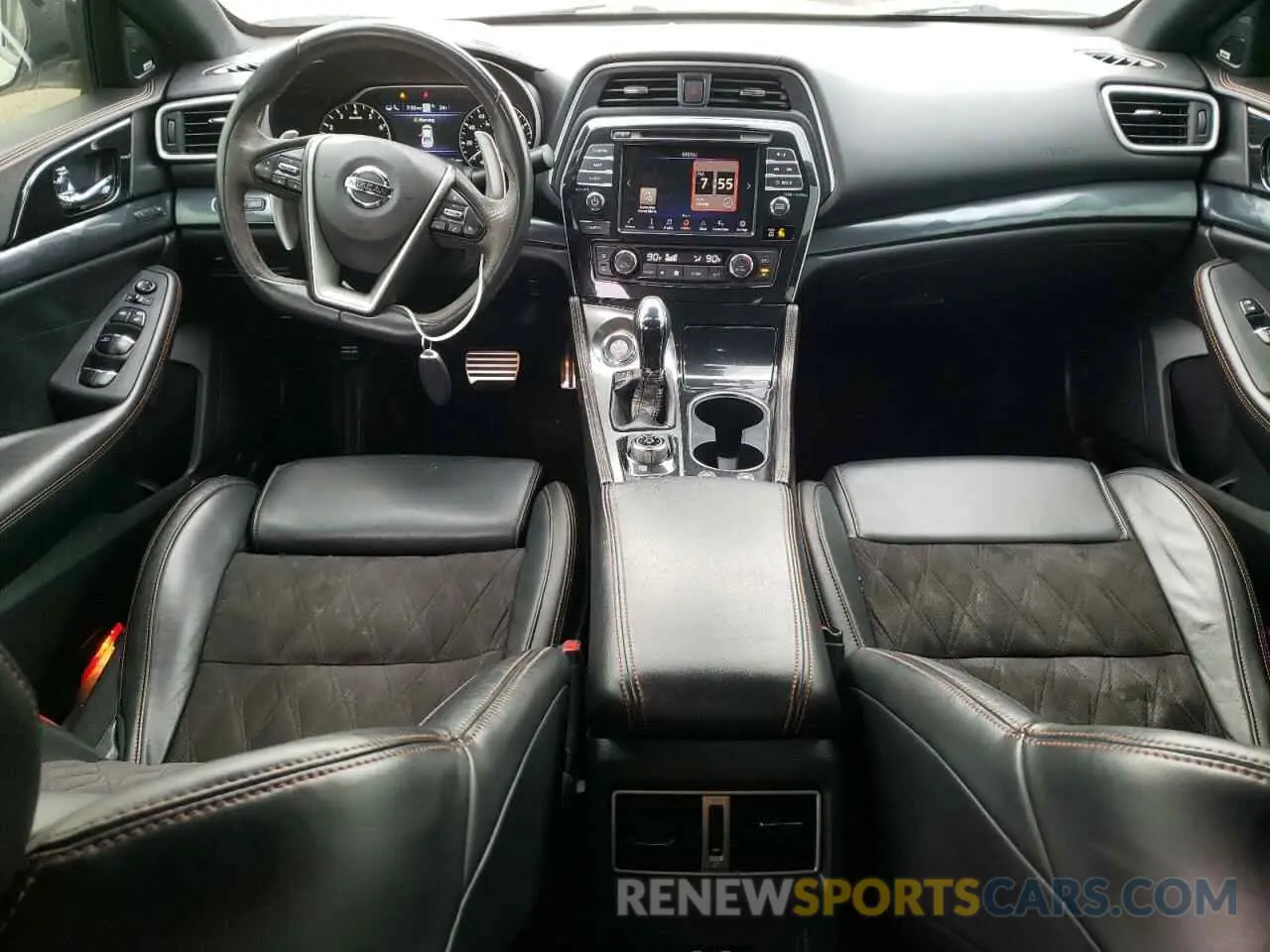8 Фотография поврежденного автомобиля 1N4AA6AV4KC376867 NISSAN MAXIMA 2019