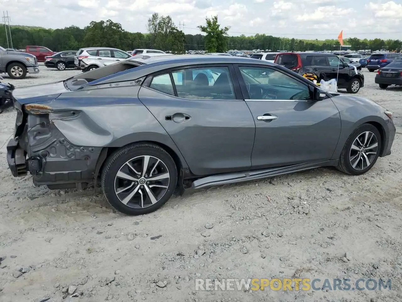 3 Photograph of a damaged car 1N4AA6AV5KC371533 NISSAN MAXIMA 2019