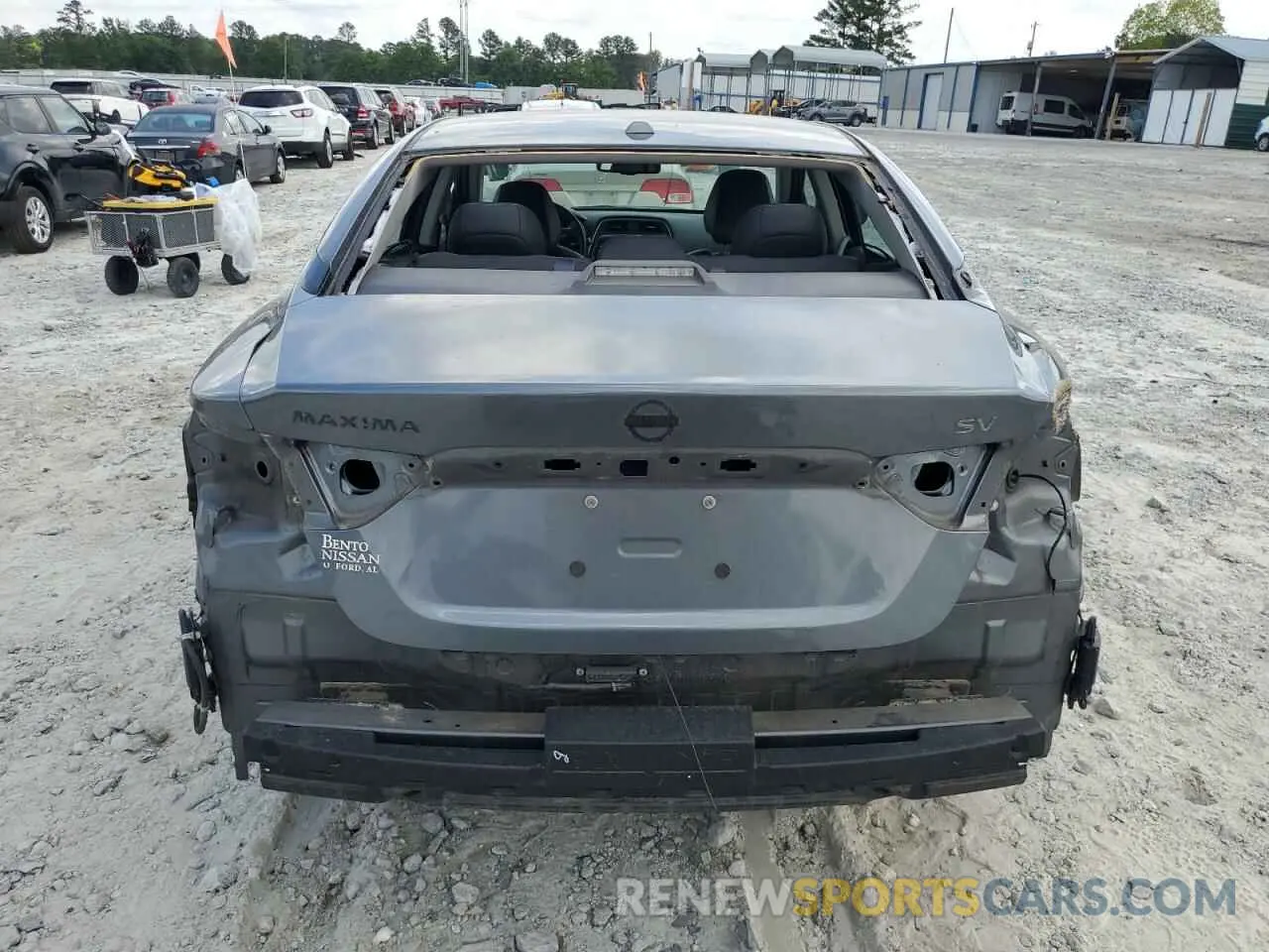 6 Photograph of a damaged car 1N4AA6AV5KC371533 NISSAN MAXIMA 2019