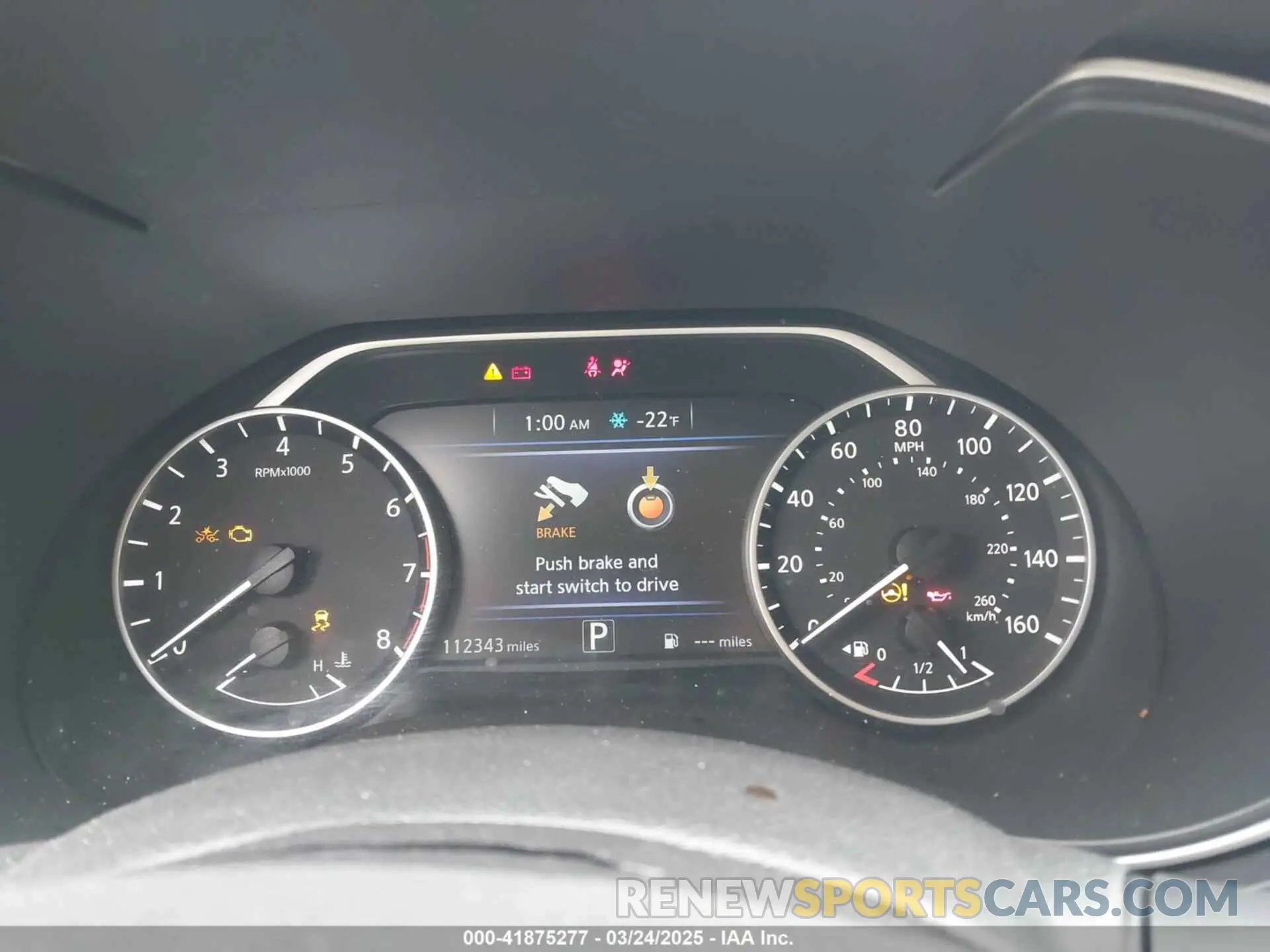7 Photograph of a damaged car 1N4AA6AV5KC371760 NISSAN MAXIMA 2019