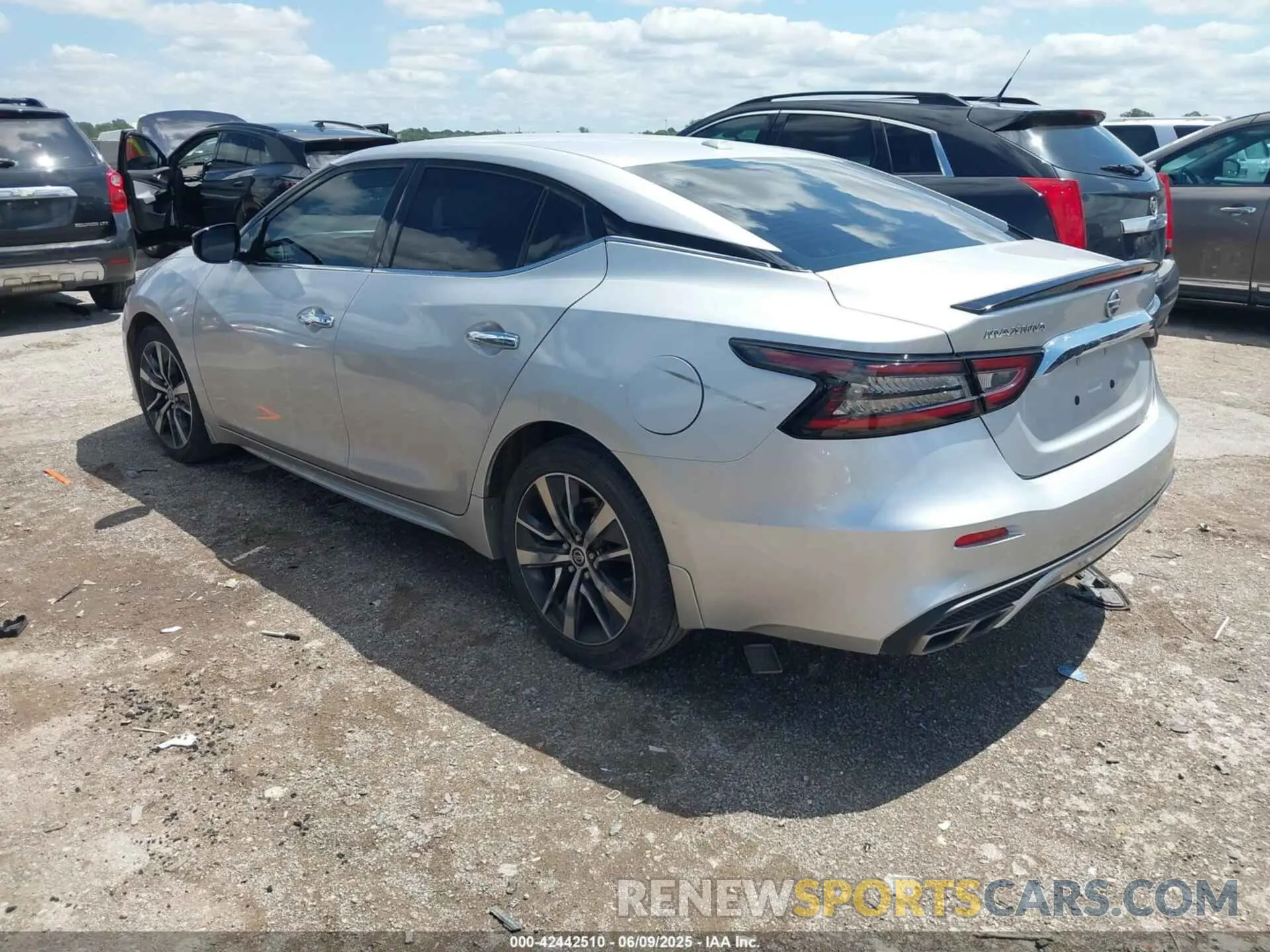 3 Photograph of a damaged car 1N4AA6AV5KC374738 NISSAN MAXIMA 2019