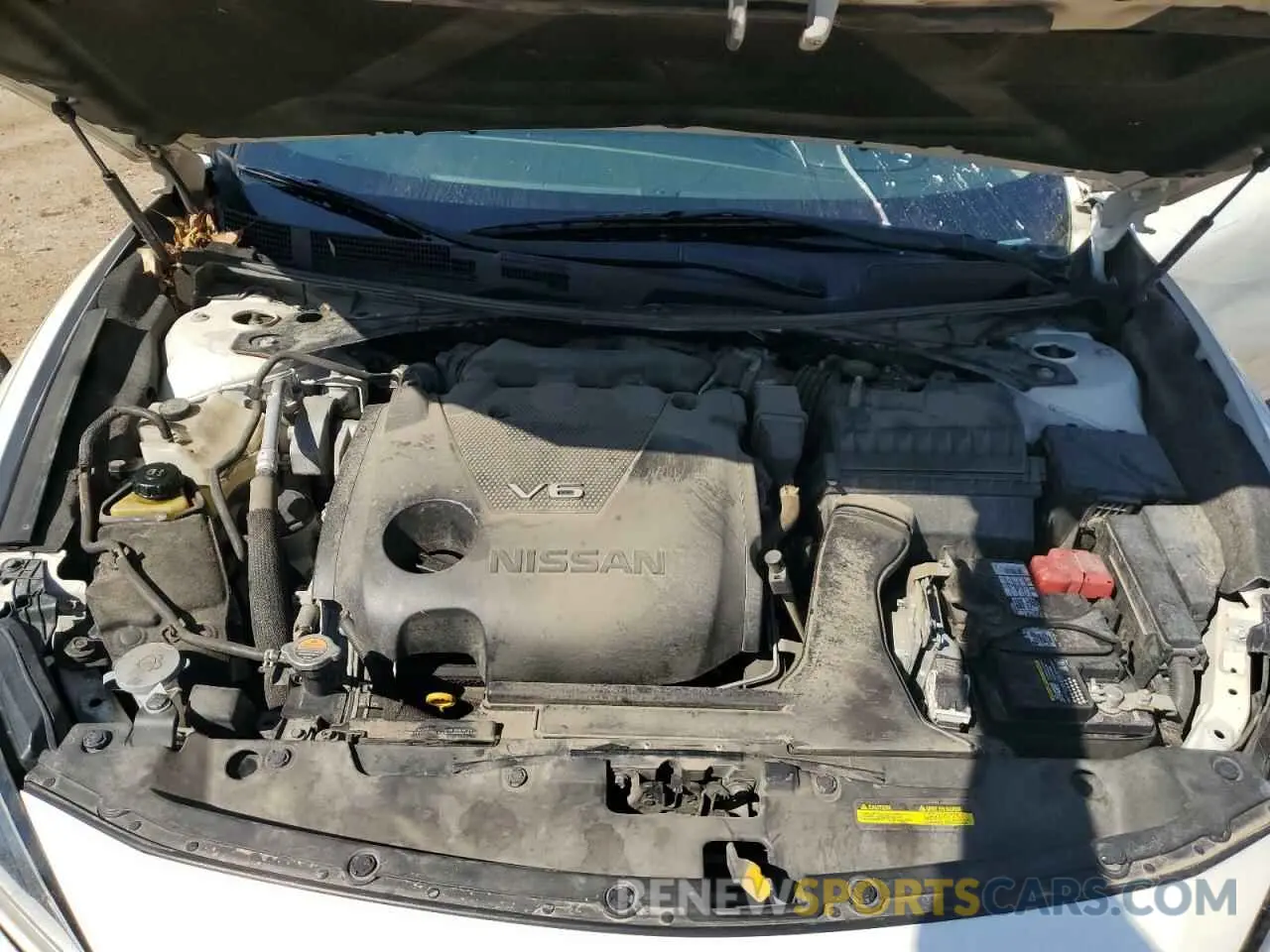 11 Photograph of a damaged car 1N4AA6AV6KC378412 NISSAN MAXIMA 2019
