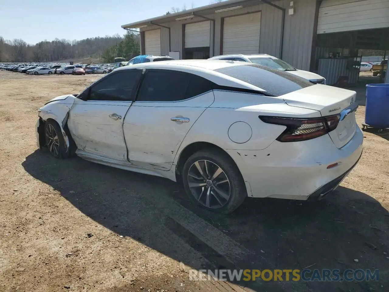 2 Photograph of a damaged car 1N4AA6AV6KC378412 NISSAN MAXIMA 2019