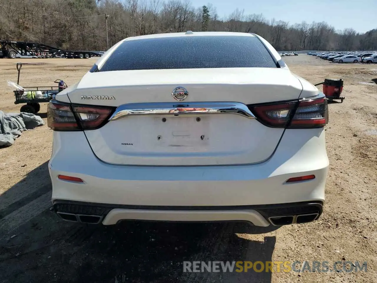 6 Photograph of a damaged car 1N4AA6AV6KC378412 NISSAN MAXIMA 2019