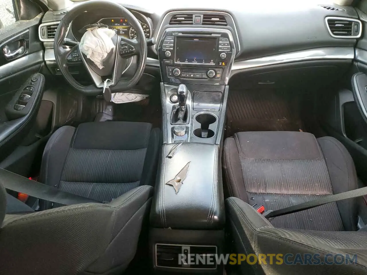 8 Photograph of a damaged car 1N4AA6AV6KC378412 NISSAN MAXIMA 2019