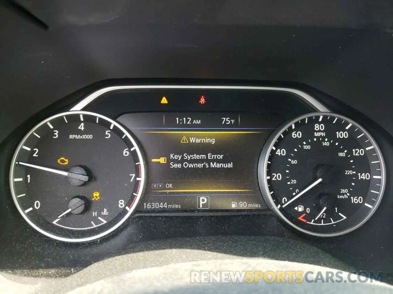 9 Photograph of a damaged car 1N4AA6AV6KC382590 NISSAN MAXIMA 2019
