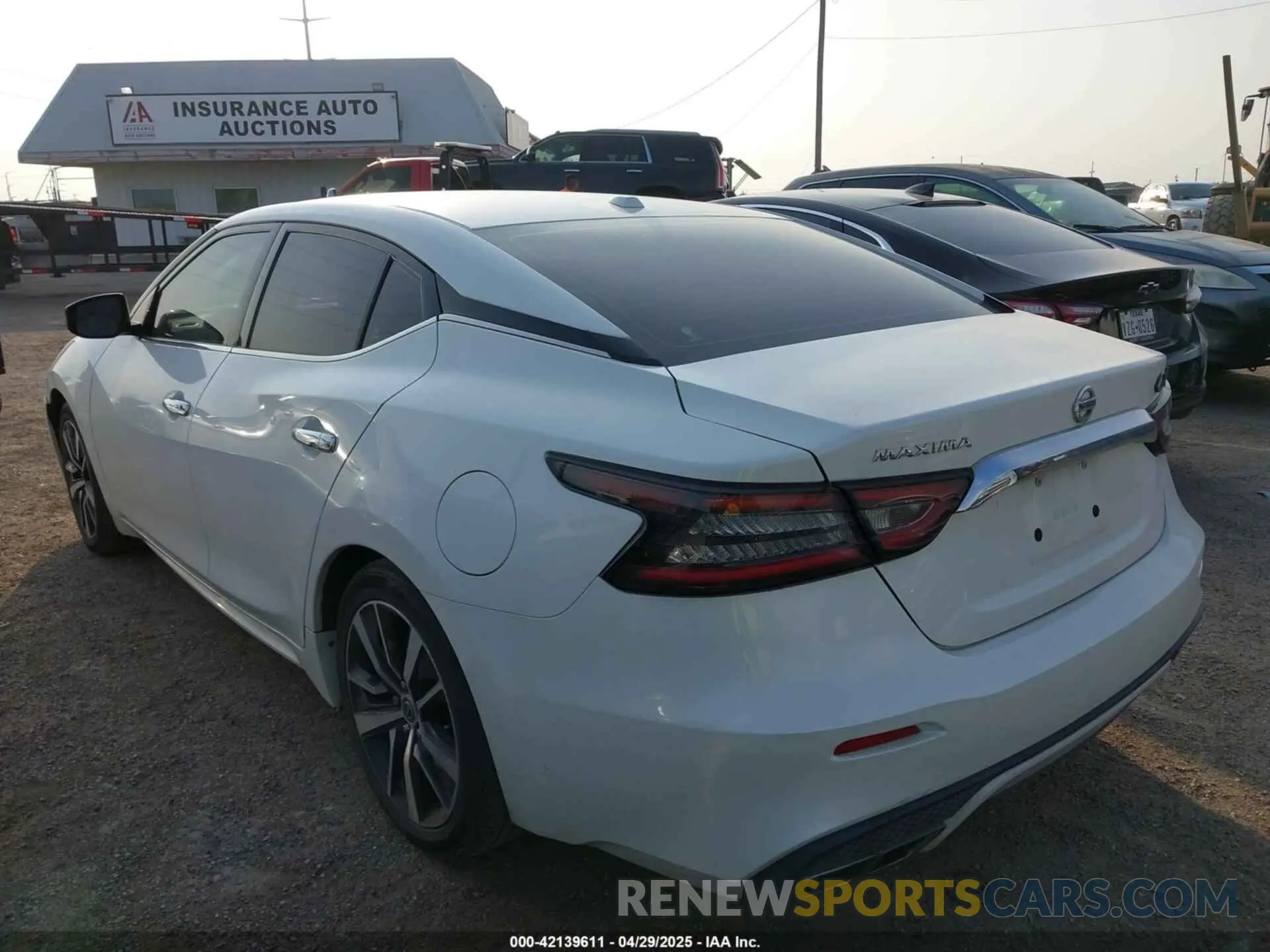 3 Photograph of a damaged car 1N4AA6AV7KC365653 NISSAN MAXIMA 2019