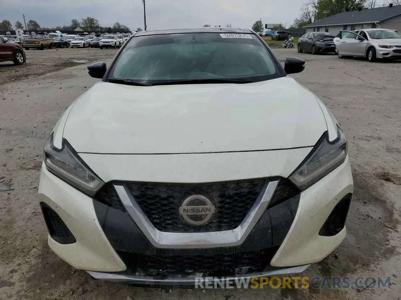 5 Photograph of a damaged car 1N4AA6AV7KC372540 NISSAN MAXIMA 2019
