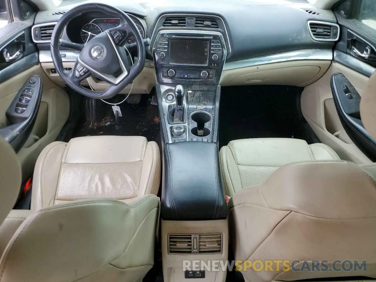 8 Photograph of a damaged car 1N4AA6AV7KC372540 NISSAN MAXIMA 2019